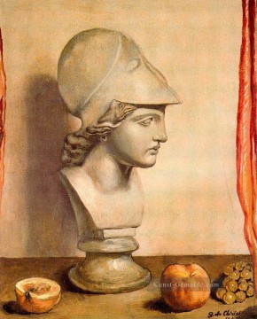 Büste von Minerva 1947 Giorgio de Chirico noch Leben Impressionist Ölgemälde